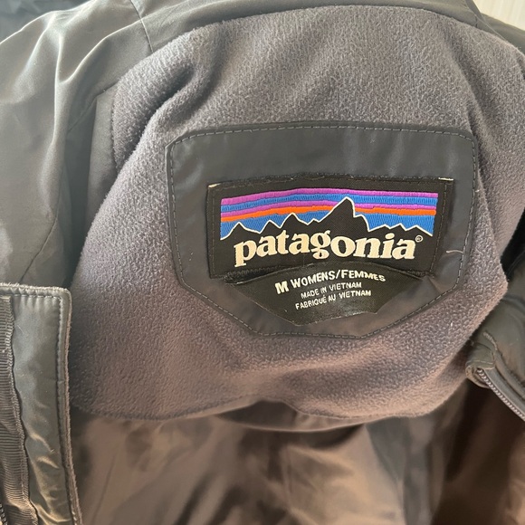 Patagonia Women's Parka Hooded Jacket SZ M Navy Blue - Picture 6 of 7